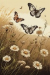 Wildflower Meadow Poster Art