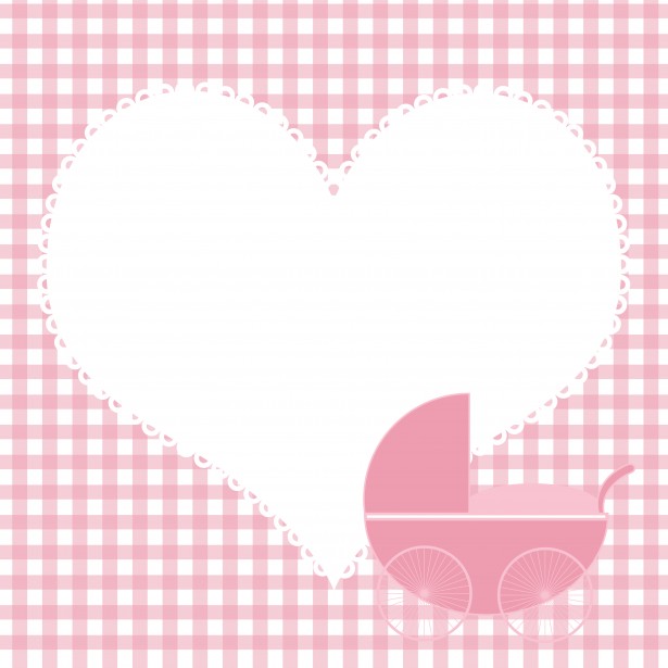 Baby Girl Heart Background Free Stock Photo - Public Domain Pictures
