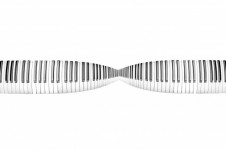 Абстрактный фон клавиши фортепиано