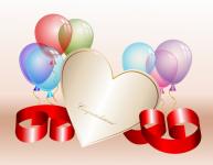 Balloons And Heart
