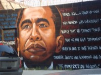 Барак Обама Street Art