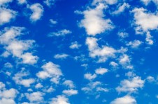 Blue Sky met cloud