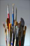 Bouquet Of Artist's Paintbrushes