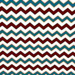 Chevron Pattern Stripes Party Art