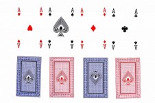 Cztery asy karty do gry