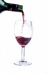De vidro do vinho vermelho