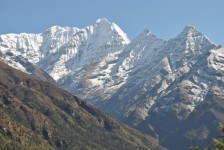 Montagnes de l'Himalaya.