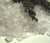 Lavendel-Salz und Lavendel