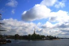 Peter and paul fortress, neva river