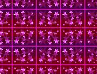 Purple Pattern With A Stars