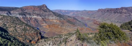 Salt River Canyon Panorama