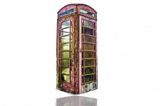 A cabine de telefone vermelha britânica