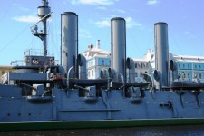 Le croiseur russe Aurora