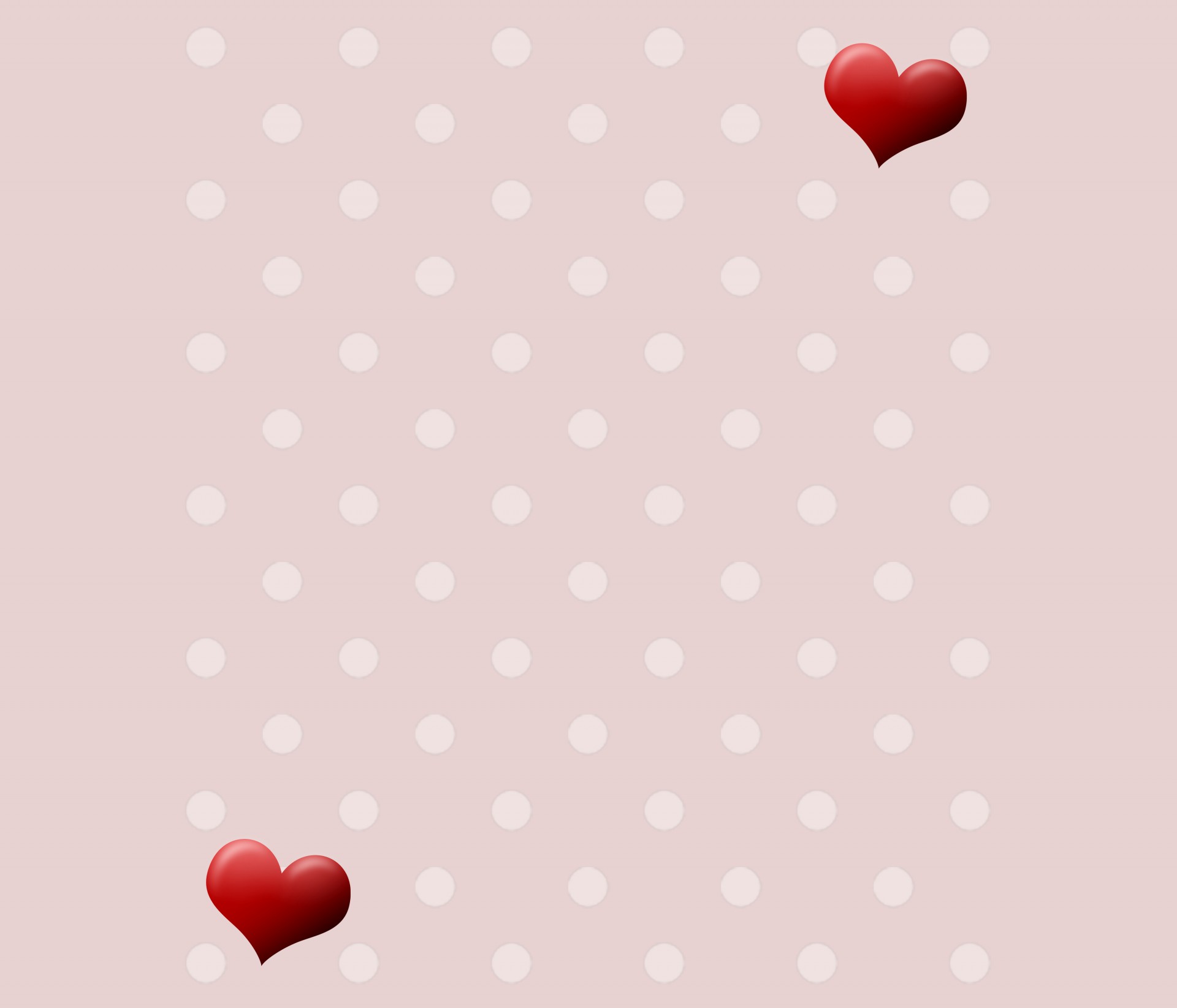 Hearts And Dots Free Stock Photo - Public Domain Pictures
