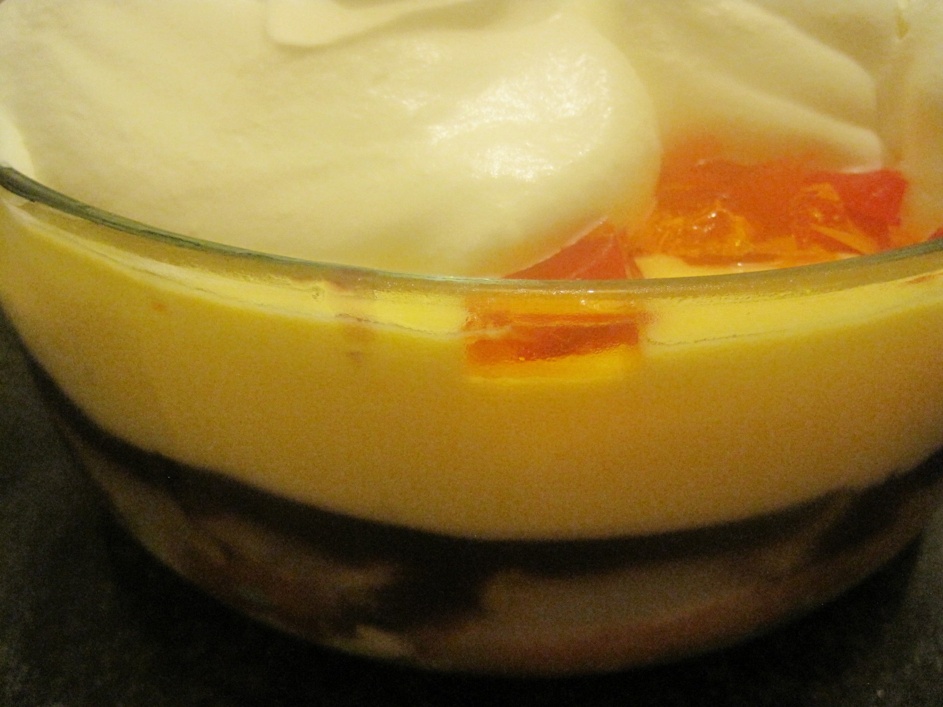 Trifle Pudding In Glass Bowl Free Stock Photo - Public Domain Pictures
