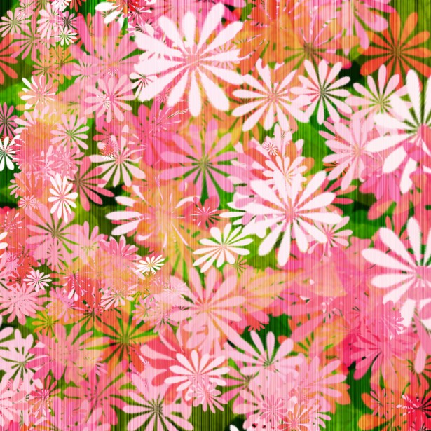 Digital Flower Pattern Free Stock Photo - Public Domain Pictures