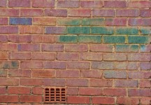 Brick Wall With Ventilation Tile