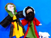 Kerstmis Shepherd Puppets