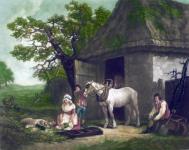 Country Farm Life Painting