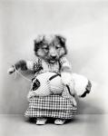Roztomilý pes Vintage foto