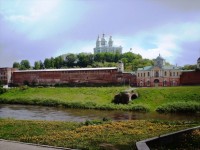 Dnieper river in Smolensk