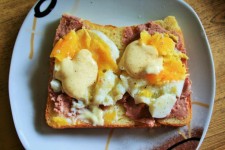 Jajka i majonez na chleb