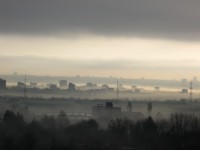 Frankfurt niebla