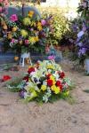 Gravplats Begravning Blommor