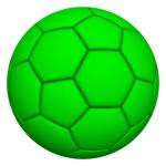 Pallone da calcio verde