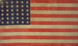 Grunge amerikai zászló háttere