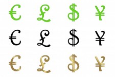 Geld Symbole