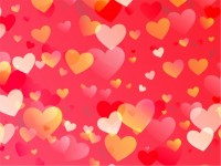 Pink Love Heart Pattern