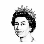 Королева Елизавета II Клипарт