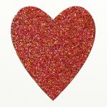 Rainbow Heart Glitter Clipart