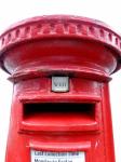 Red brit Post Box