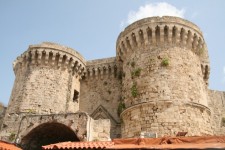 Rhodes Walls Gate Towers