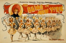 Belle Vintage din New York Poster