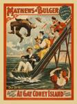 Weinlese Coney Island Poster