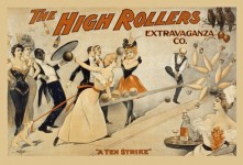 Vintage High Rollers Plakát