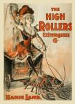 Vintage Plakat High Rollers
