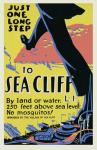 Weinlese-Sea Cliff Poster