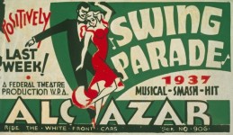 Vintage Swing Parade affisch