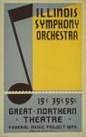 Vintage symfonický orchestr Plakát