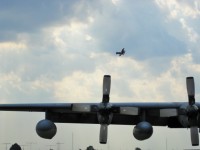 Asa do c-130 em Airshow