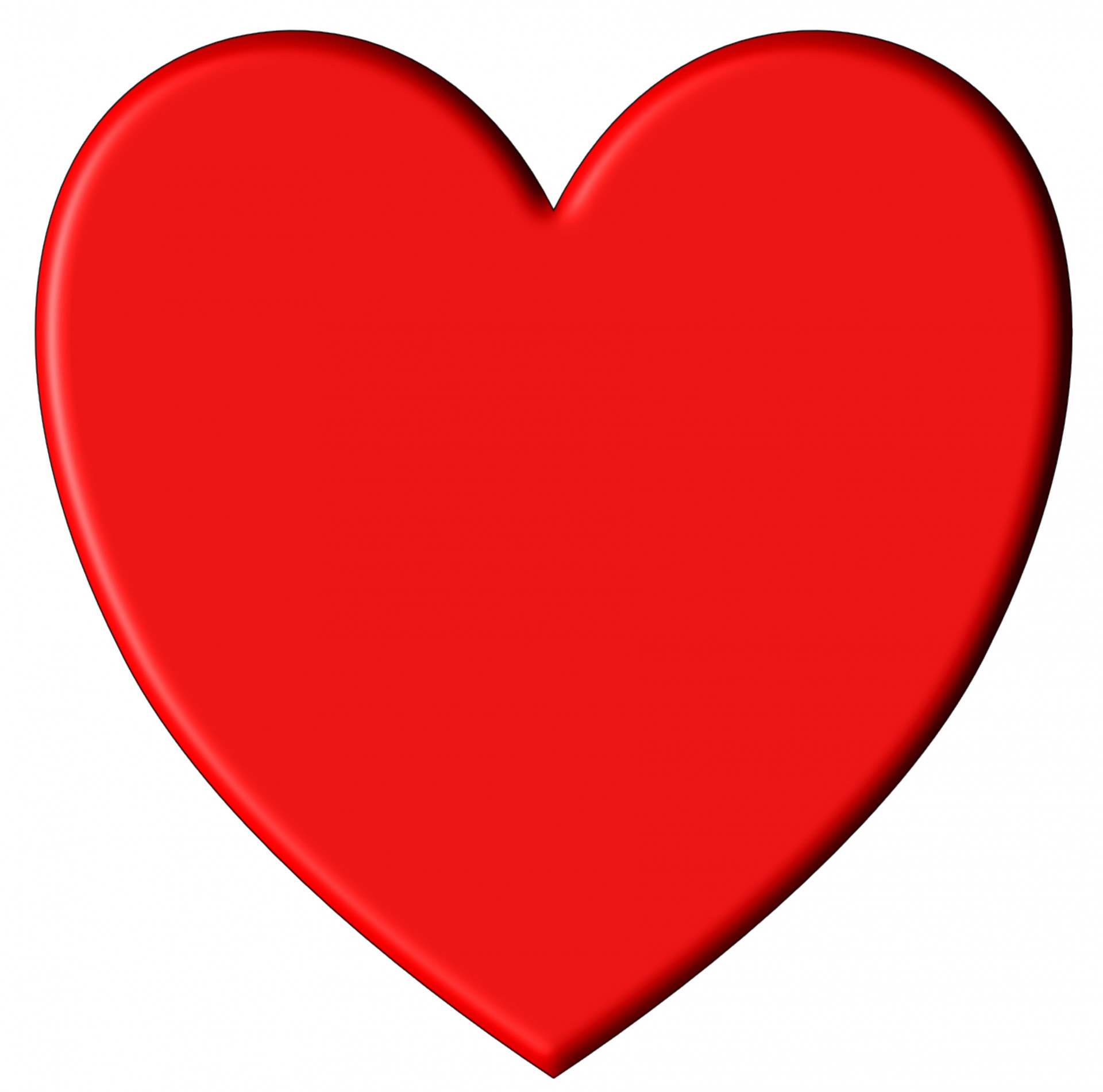 3d Love Heart Shape Free Stock Photo - Public Domain Pictures