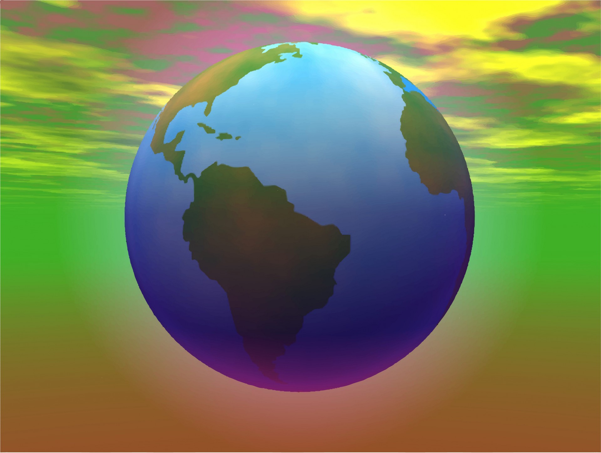 3d World Globe Free Stock Photo Public Domain Pictures