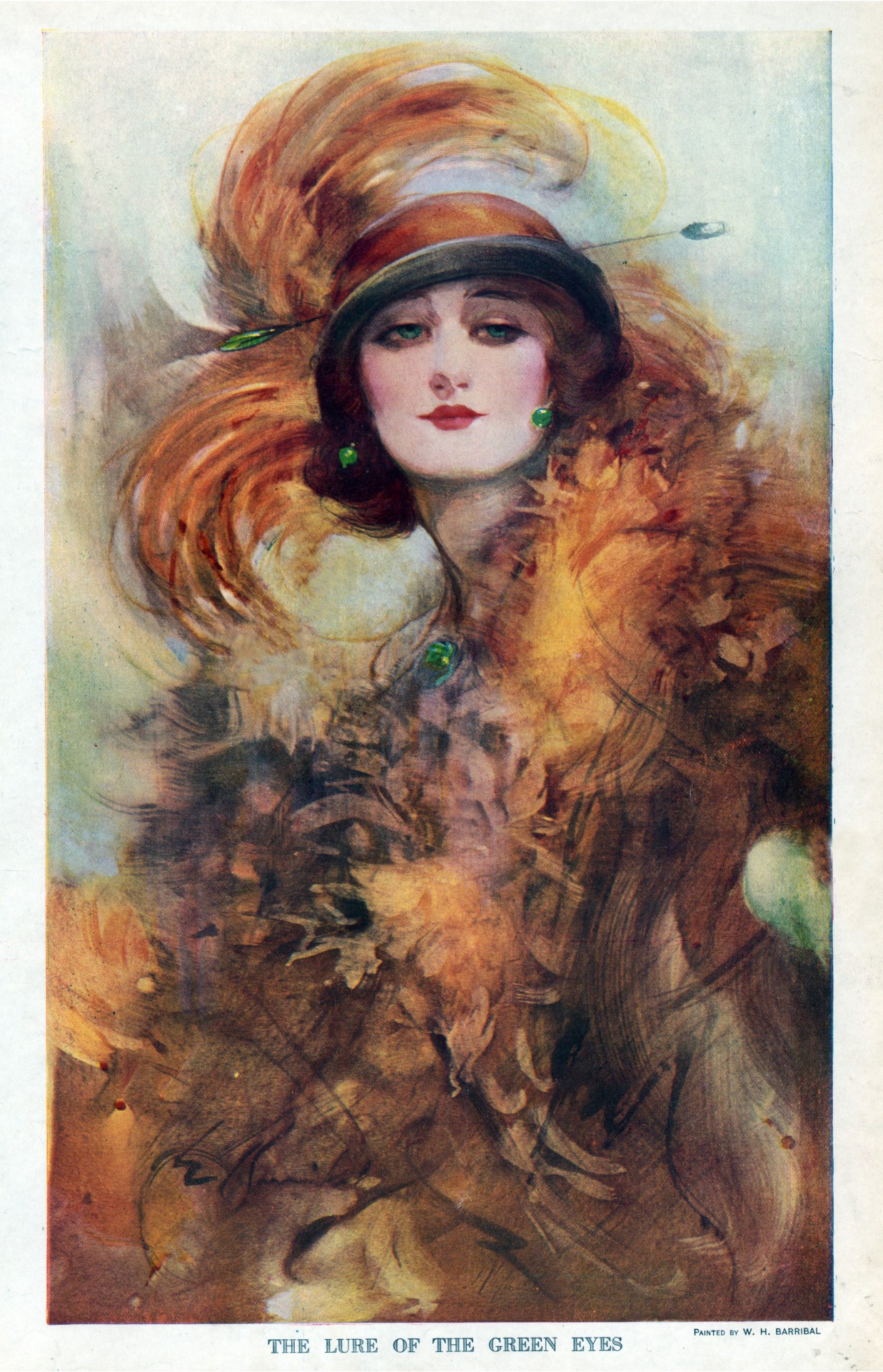 Beautiful Woman Vintage Poster Free Stock Photo - Public Domain Pictures