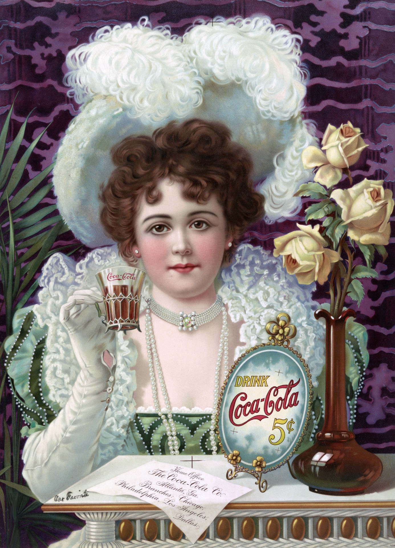 Coca Cola Vintage Poster Free Stock Photo Public Domain Pictures