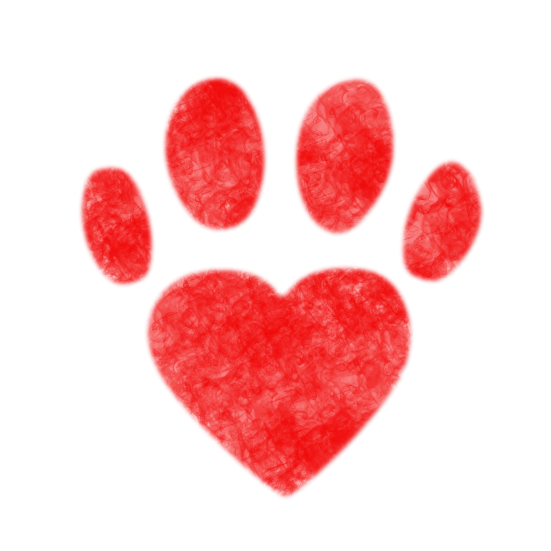 Heart Pawprint Free Stock Photo - Public Domain Pictures