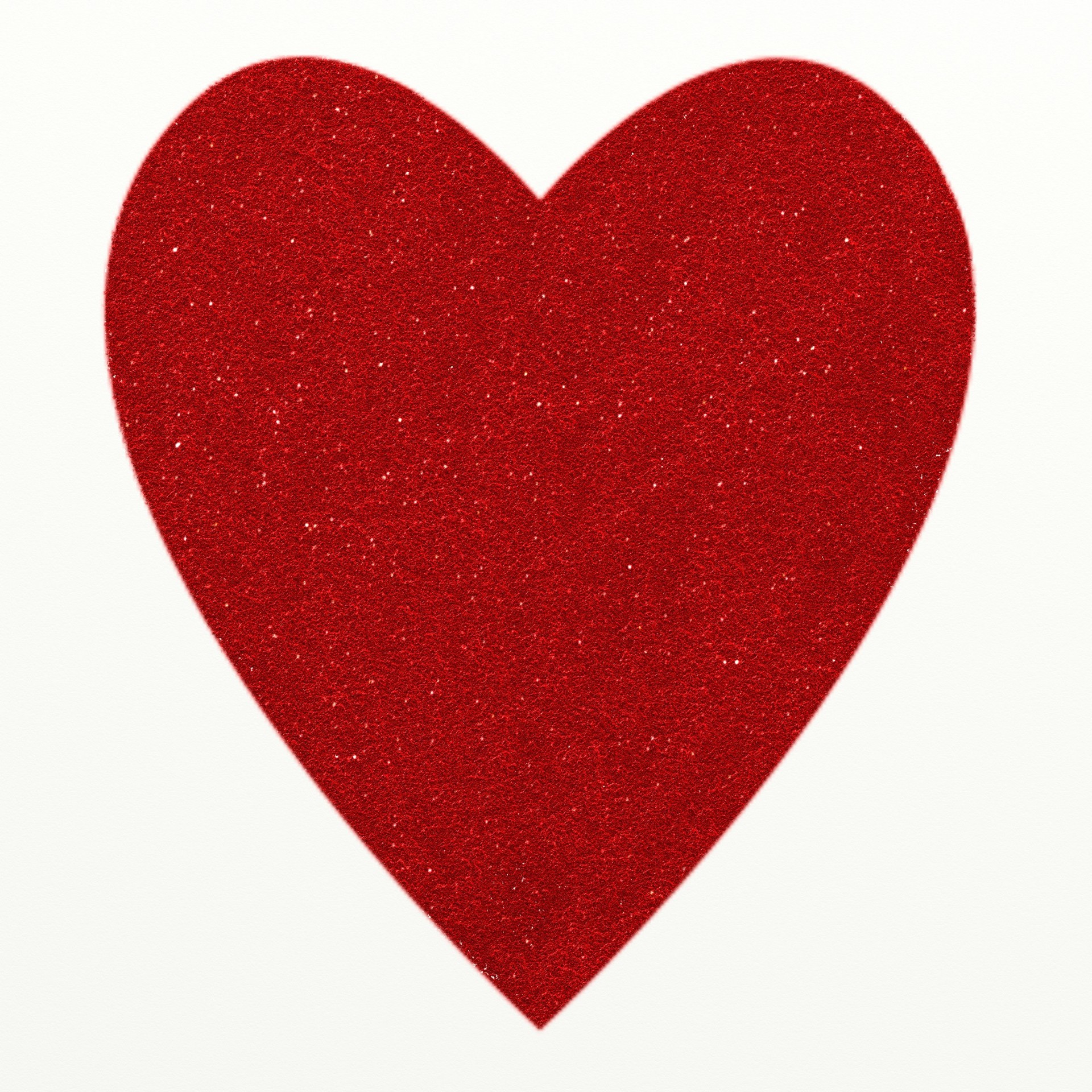 Red Glitter Heart Clipart Free Stock Photo - Public Domain ...